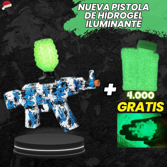 PISTOLA HIDROGEL AUTOMÁTICA ILUMINANTE